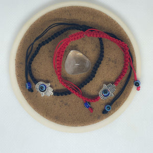 Hamsa Evil Eye Bracelets set