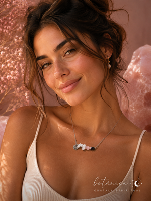 Cancer Zodiac Crystal Necklace – Unisex Natural Stone Energy Necklace for Love, Protection & Emotional Healing