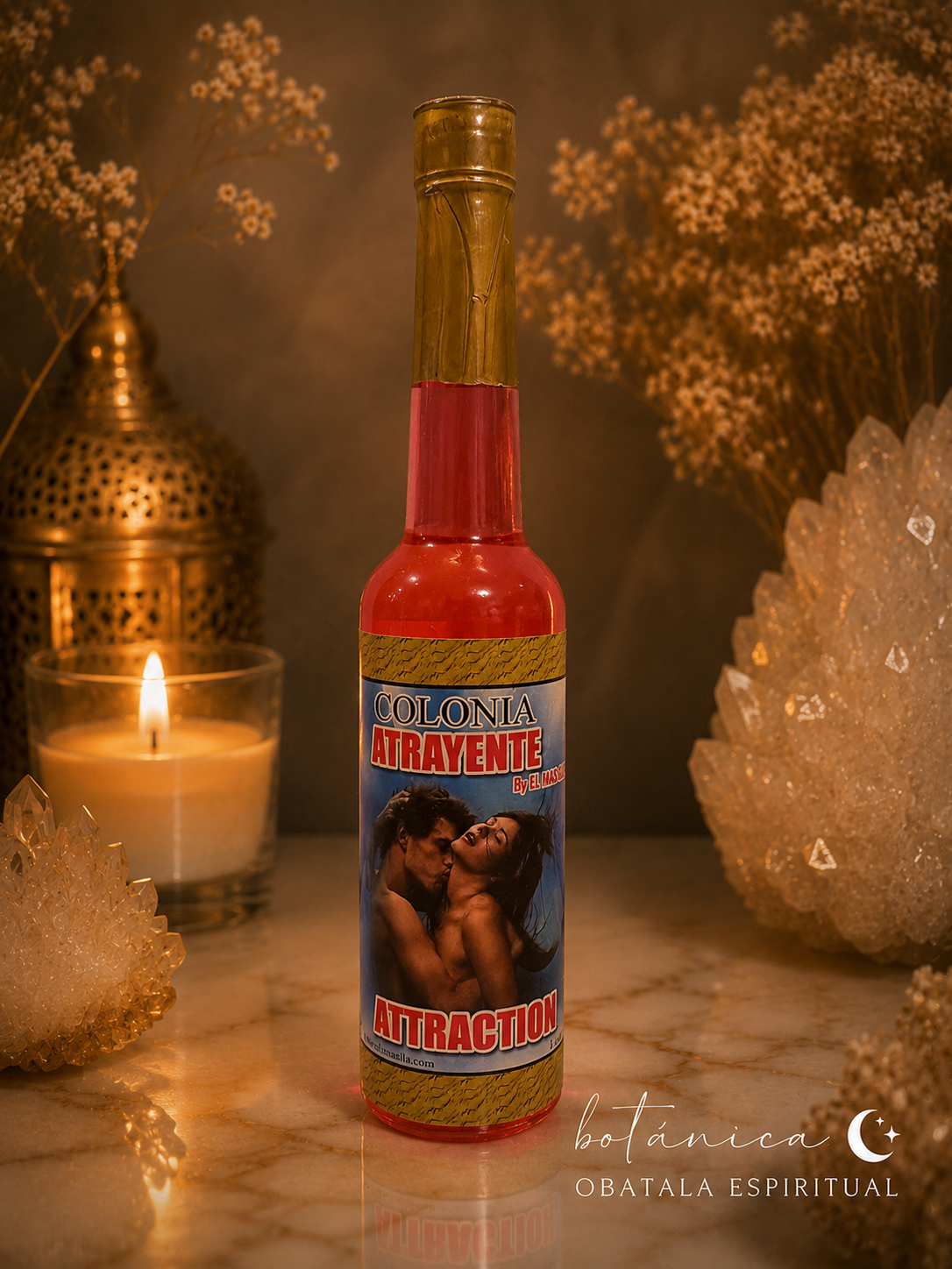 Attracting Cologne (Unisex) – Daily Magnetic Energy for Love & Luck