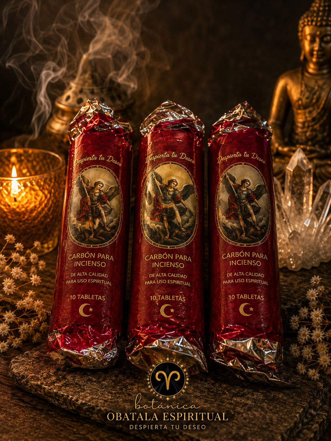 San Miguel Charcoal – Perfect for Burning Incense & Rituals