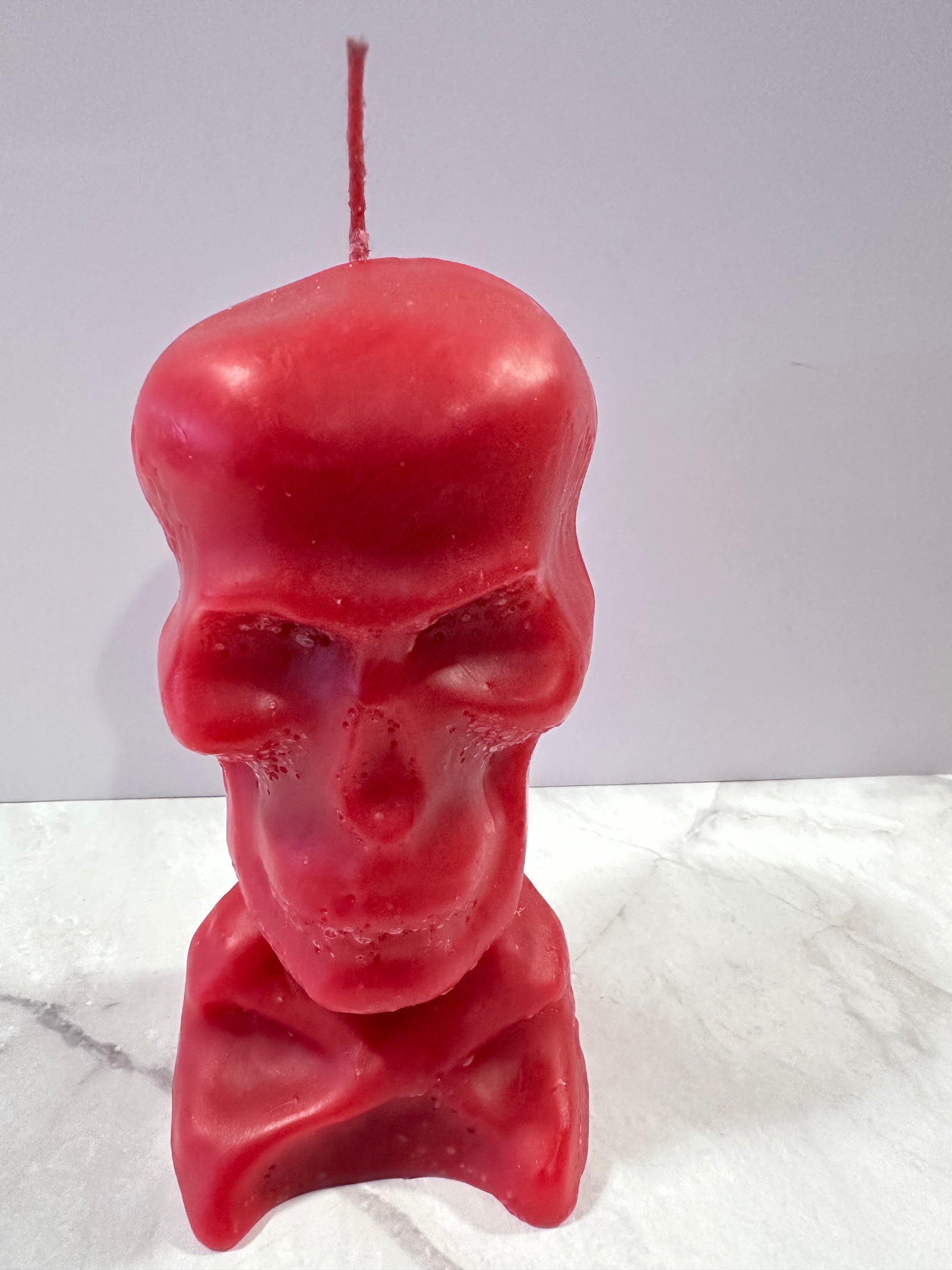 Red Skull Candle – Spiritual Power for Protection & Influence
