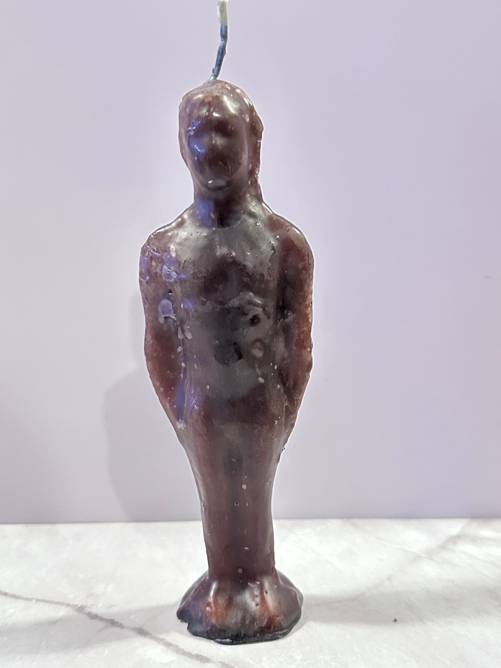 Black Male Candle – Protection & Ritual Power for Energy Reversal