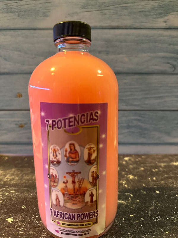 7 African Powers Spiritual Spray - Invoke Blessings For Love, Money, Luck & Peace
