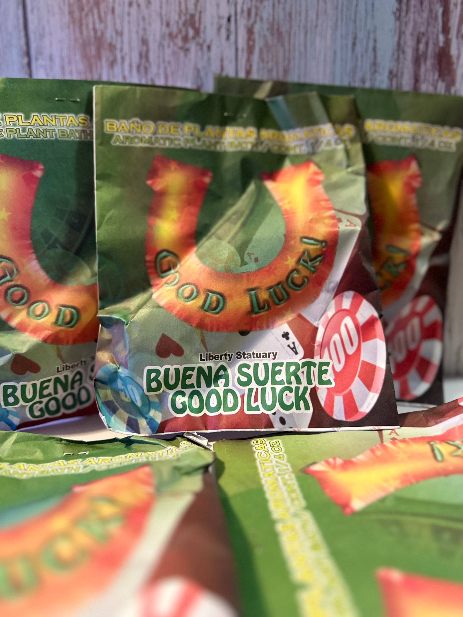 Dehydrated Herb Bag for Spiritual Baths – Attract Good Luck & Prosperity