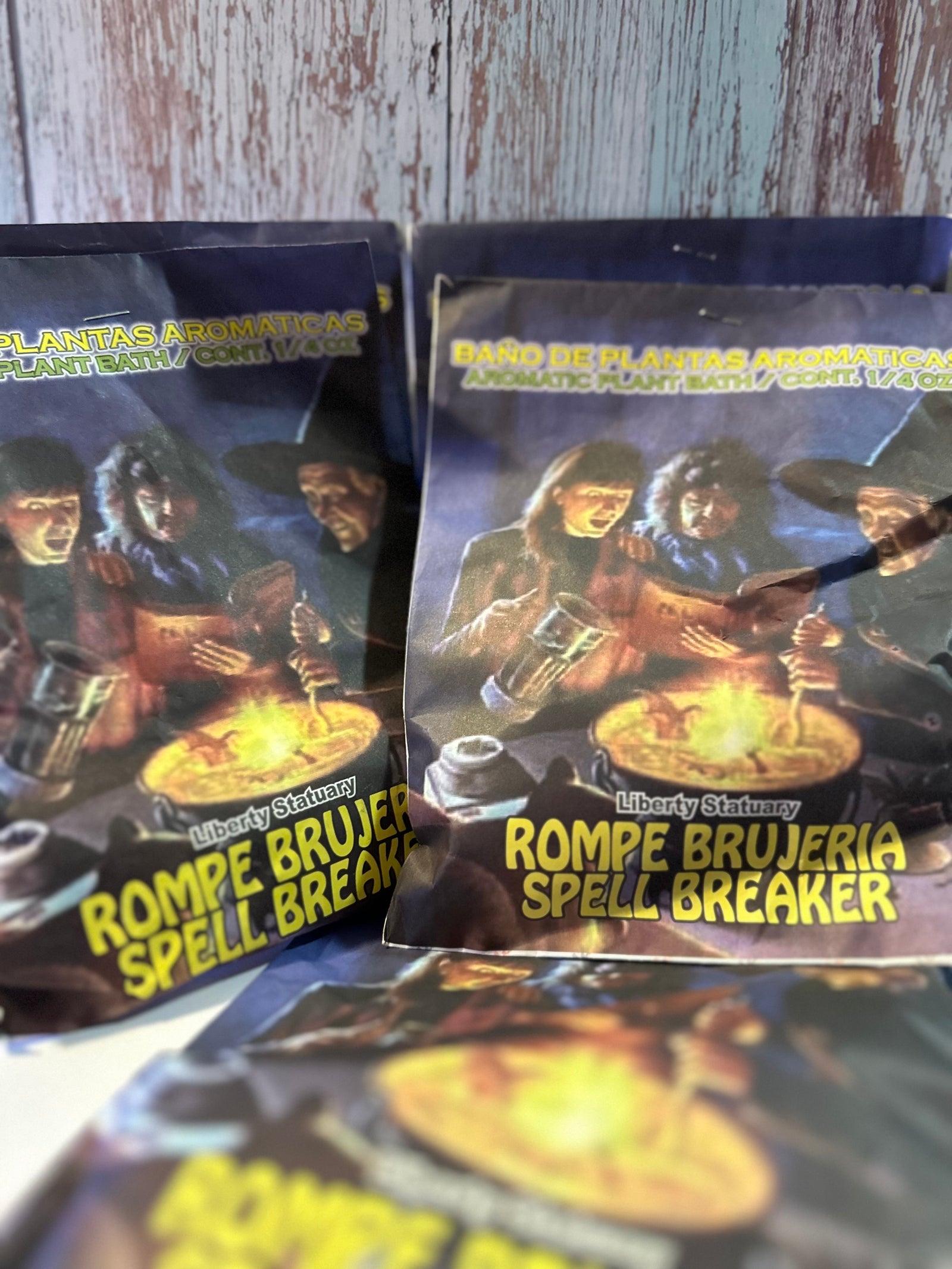 Dehydrated Herb Bag for Spiritual Baths – Break Witchcraft & Negativity