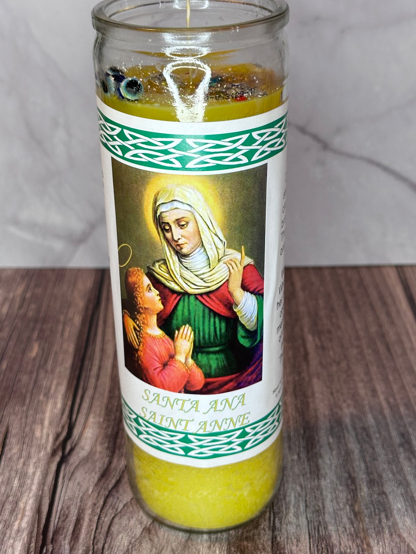 Prepared & Prayed-Over Candle of Santa Ana (Anaisa) – Love, Joy & Fast Miracles