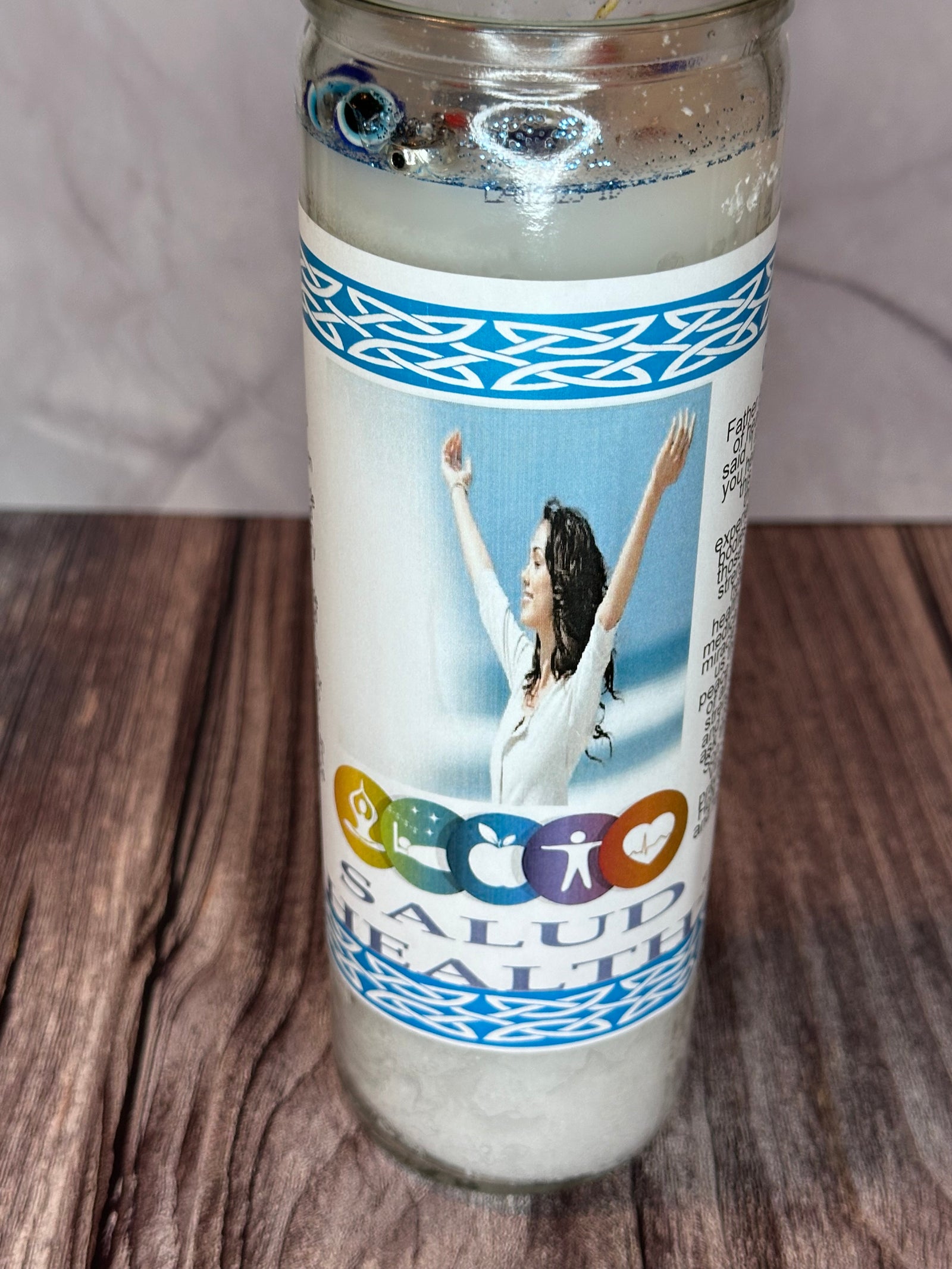 Prepared White Candle of Health – Healing & Renewal