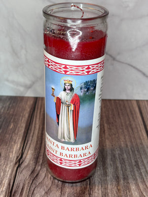 Prepared St Barbara Candles