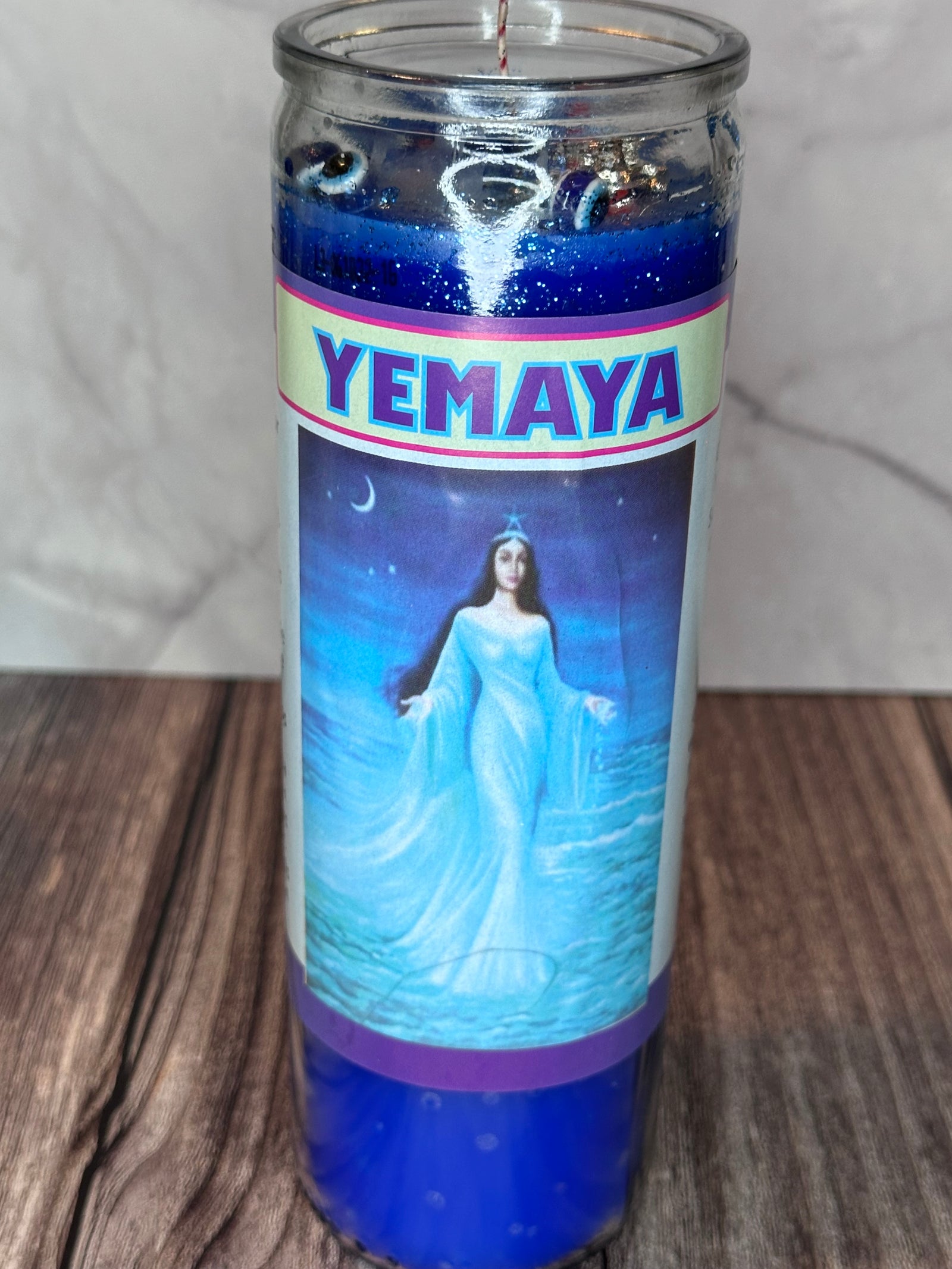 Prepared Candle of Yemayá – Nurturing & Emotional Healing