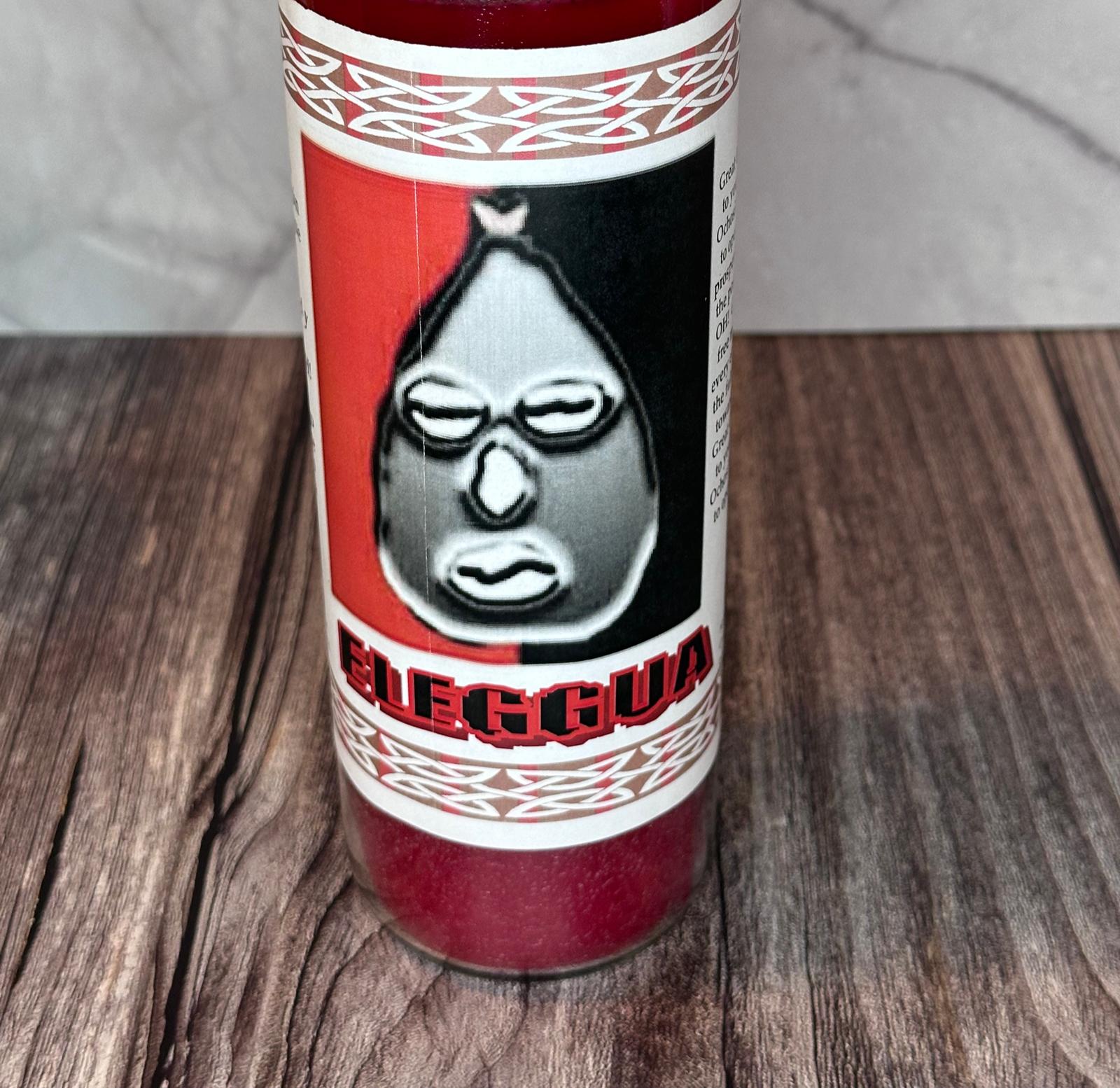 Eleggua 7-Day Red Plain Candle – Open Roads, Power & Protection