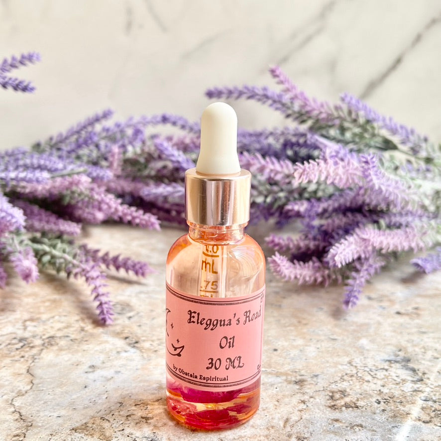 Eleggua’s Path – Road Opening & Protection Spiritual Oil (Vegan, Handmade)