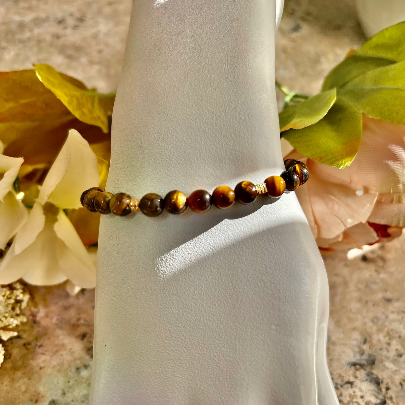 Tiger’s Eye Adjustable Bracelet – Harness Strength & Focus