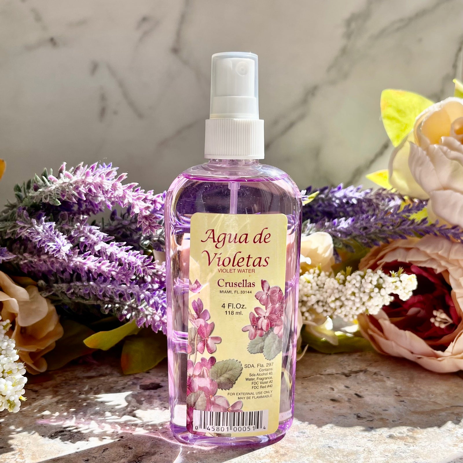 Kolonia 1800 Violet Water – Serenity & Intuition Cologne (4oz)