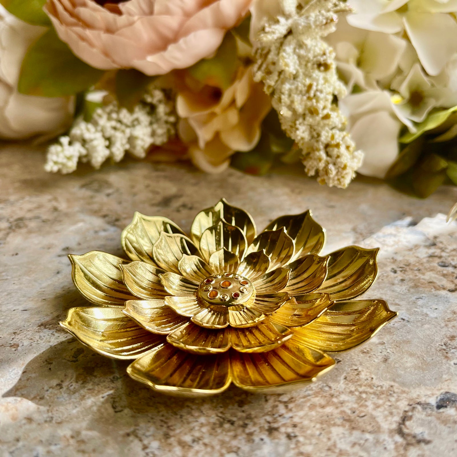 Lotus Flower Incense Holder – A Symbol of Purity & Spiritual Co