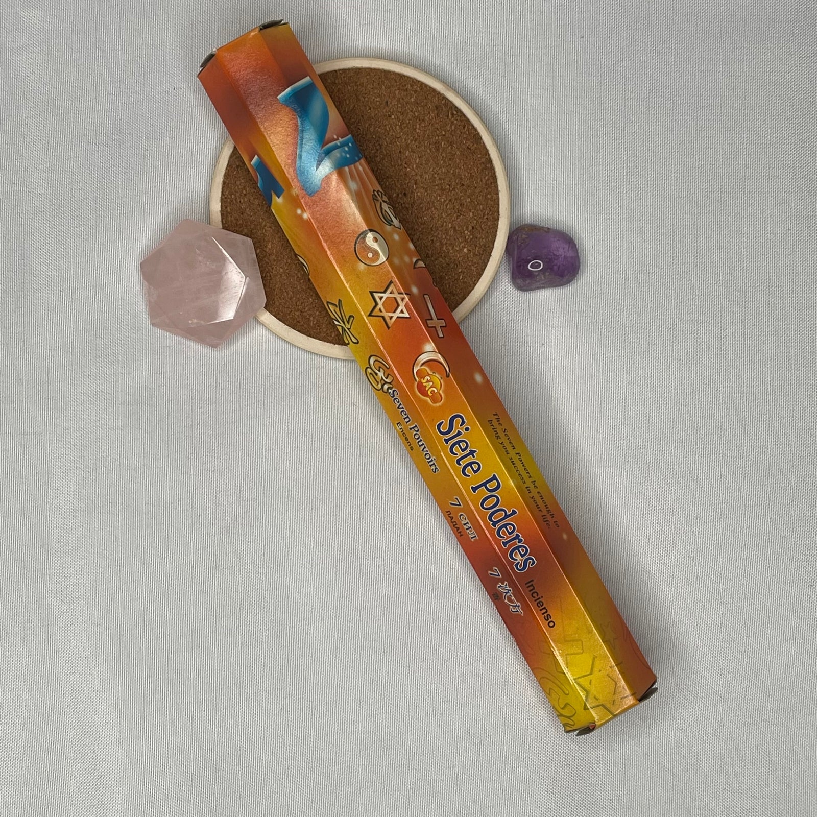 7 Powers Incense – Spiritual Boost for Love, Money, Health & Protection