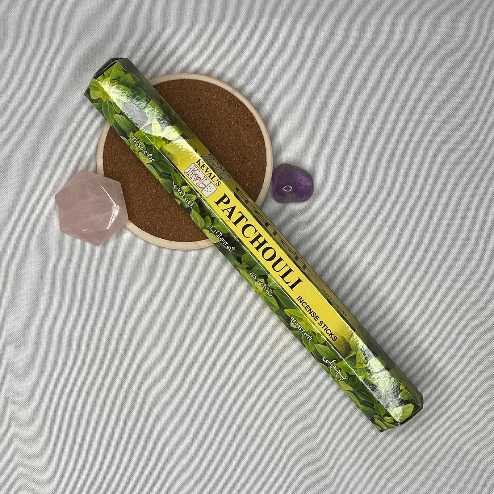 Patchouli Incense – For Attraction, Prosperity & Grounding (Hexagonal Box)