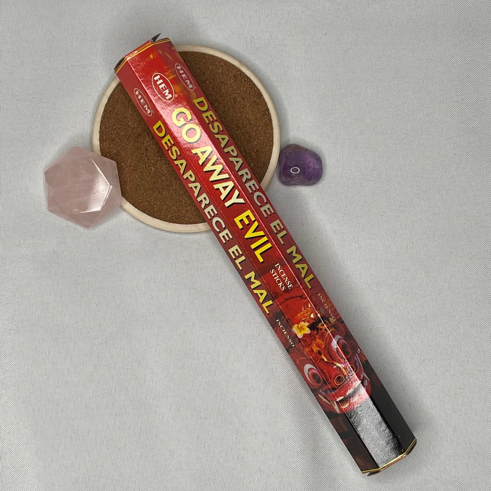 Go Away Evil Incense – Banish Negativity, Hexes & Bad Spirits